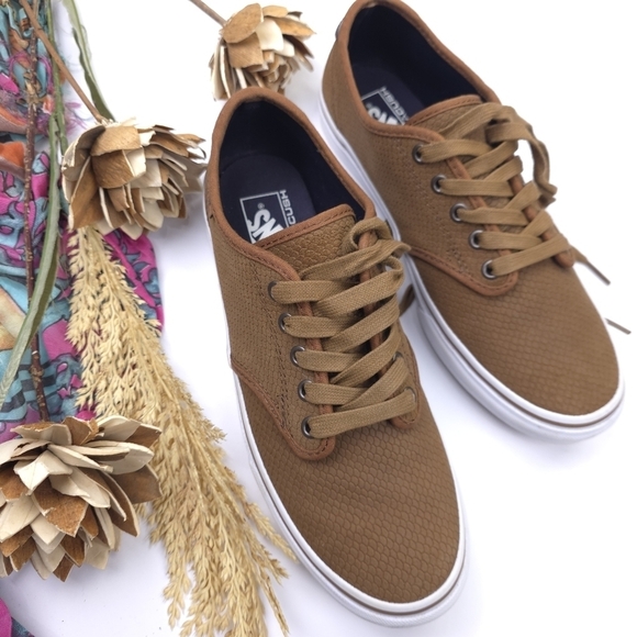 Vans Shoes - Like New Vans Womens Brown Casual Sneakers Sz 10